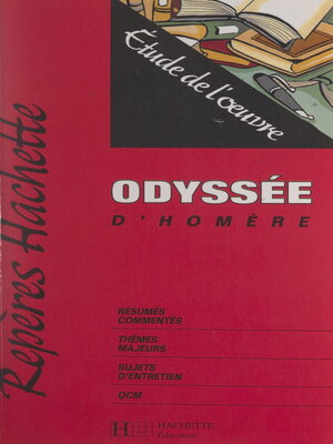 cover image of Odyssée, d'Homère